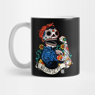 We Can Do It Skull Mug